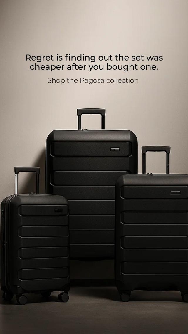 TC Luggage ad creative